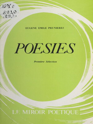 cover image of Poésies